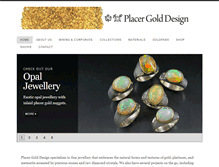 Tablet Screenshot of placergolddesign.com